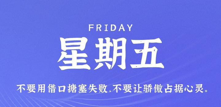 4月7日，星期五，在这里每天60秒读懂世界！